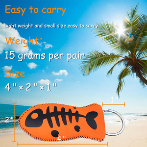 Portachiavi Galleggiante in Neoprene a Forma di Pesce, Personalizzabile con Logo, Vendita all'Ingrosso - Product Image 5