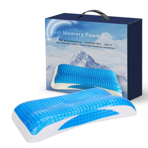 Bantal Tidur Busa Memori Gel Pendingin Anti Mendengkur Grosir Pabrik untuk Tidur - Product Image 1