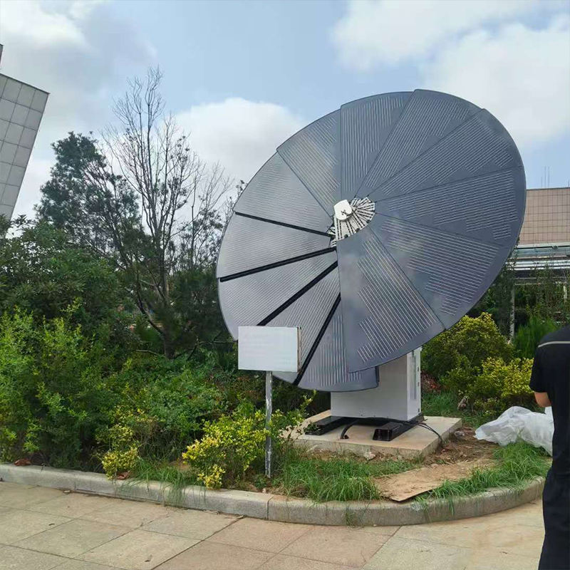 Fixed Solar Tracking System Automatic Solar Flower Tracker 3kW Three Axis Tracking Lithium Ion High ...