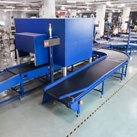 Chine Système de convoyeur industriel dynamique DWS Inclinaison de la courroie latérale Balayage de codes à barres Échelle de poids Écran tactile OEM ODM pris en charge