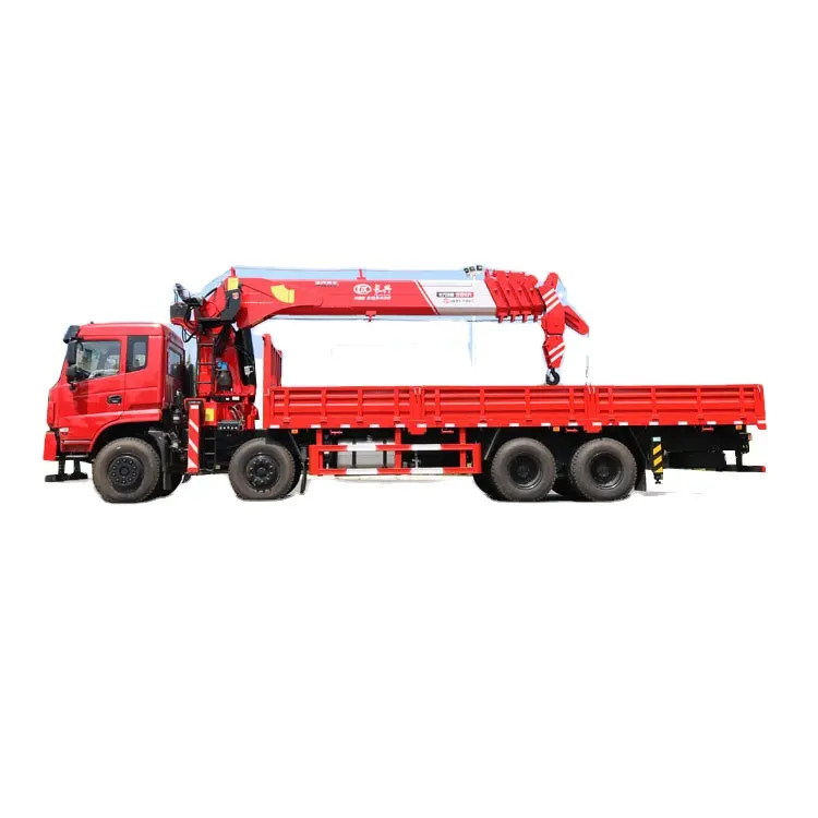 8*4 16ton dongfeng self loading hydraulic mounted lorry mounted crane truck
