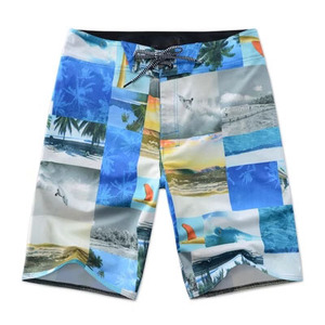 Di alta qualità Boardshorts 4 vie Stretch OEM stampa da <span class=keywords><strong>uomo</strong></span> <span class=keywords><strong>pantaloni</strong></span> personalizzati Beachwear e costume da bagno per gli uomini - Product Image 3
