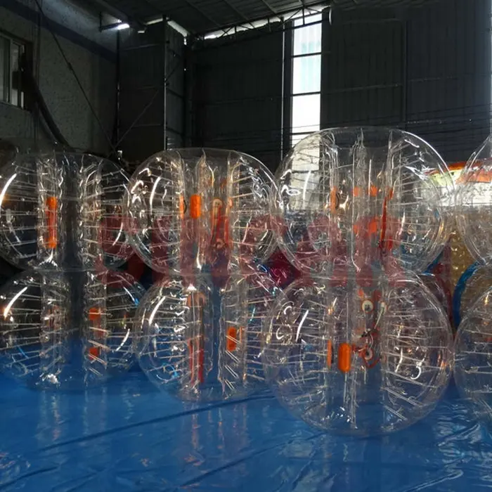 1.5M Zorb topu kabarcık futbol tampon futbol şişme tampon topları aile toplamak için birlikte