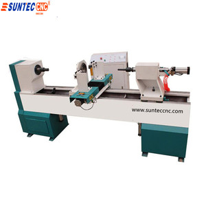 Suntec ST-1530 4 trục <span class=keywords><strong>3D</strong></span> mô hình CNC gỗ Máy tiện quay với đánh bóng cho Bóng Chày BAT làm - Product Image 2