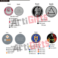 Metall-Stanzprägung 3D Emaille Zinklegierung Logo Gravur Benutzerdefinierte Gedenk-Souvenir-Herausforderungs-Sammlermünze