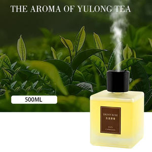 Pulsante automatico 500ml grande capacità per Reed diffusore per casa Hotel soggiorno durevole lavanda ebano Agarwood deodorante per ambienti - Product Image 4