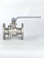 Válvula de Bola con Brida y Manivela Manual para Agua/Gas, Alta Temperatura, OEM