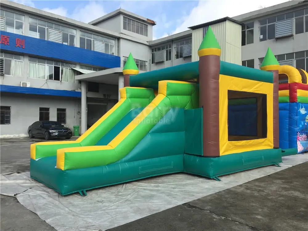 중국 풍선 콤보 슬라이드 점프 성 반송 하우스