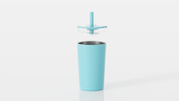 Gobelet isotherme moderne et coloré en acier inoxydable 304 à double paroi, 14oz et 16oz, réutilisable pour les voyages, la maison et l'extérieur, usage quotidien