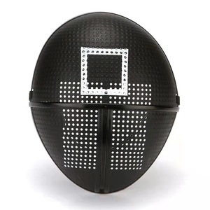 Máscaras de plástico para fiestas con temática de jefe, cuadradas, redondas y triangulares, para ocasiones especiales, de Corea del Sur, para Halloween 2025 - Product Image 3