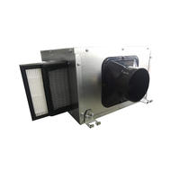 Unité d'air frais à pression positive 600 CMH avec filtration d'air, ventilateur de ventilation à flux unique monté au plafond, adapté aux bureaux