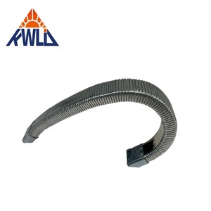 Cadena de máquina herramienta, Riel de guía lineal Cnc, cubierta de fuelle de acordeón, portador de manguera de Metal, cadena de arrastre de Cable de acero cerrado Total - Product Image 2