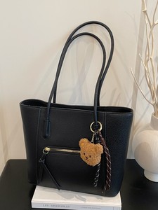Nuevo Bolso Tote de Cuero Genuino para Otoño/Invierno, de Alta Calidad, de un Solo Hombro, para Mujer, Elegante, Simple, Resistente al Agua, de Gran Capacidad, Casual - Product Image 2