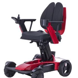 Fauteuil roulant électrique intelligent avec fonctions avancées Double moteur 150W Autonomie de 20km Batterie 12Ah Garantie de 12 mois - Product Image 1