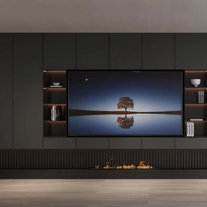 Mobili turchi oro Floating <span class=keywords><strong>TV</strong></span> Stand moderno allungabile convertibile a parete <span class=keywords><strong>TV</strong></span> per soggiorno - Product Image 2