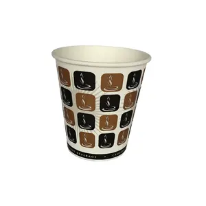 Custom Color Logo Disposable Single Wall Paper Cup Customization Machine Make Cups Paper With lids