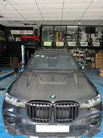 Capot de style LD pour BMW X7 G07, mise à niveau de lifting, capot LD en fibre de carbone, kit de carrosserie de tuning, capot moteur, capot avant, haute qualité