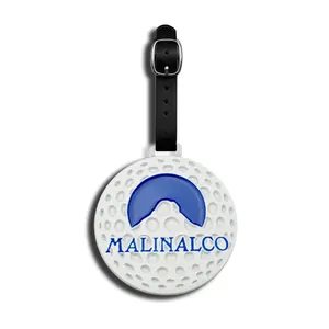 Factory Custom Enamel Golf Bag Tag Golf Club Member Tag Personal Name Laser Engraved
