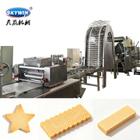 Ligne de production de biscuits en gaufrettes à grande capacité, machine automatique de transformation d'aliments de type snack, autres machines à snacks, sortie d'usine