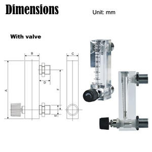 LZM-4T 6T 8Tパネル型小型空気流量計/ガス流量計ガス流量計 - Product Image 6