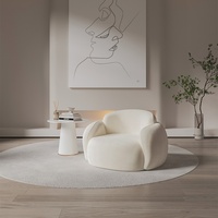 Chaise de canapé simple décontracté pour salon ou balcon pour réception invité Table de négociation combinaison