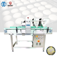 Machine à étaler le sésame et les flocons d'avoine, moteur automatique, pulvérisateur à vitesse réglable, acier inoxydable de qualité alimentaire pour boulangerie et pain