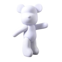 Ours fluide vierge de 8/18/23/53cm peint à la main ensemble peut être personnalisé Logo
