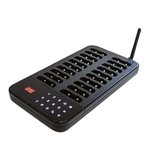 Hot không thấm nước không dây rung 300 mAh phân trang thiết bị với 20 Coaster Máy nhắn tin cho khách Cafe Bar beeper gọi điện thoại phân trang hệ thống - Product Image 4