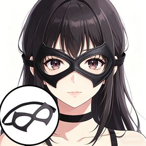 Antifaz de Catwoman de Cuero Negro para Juegos de Rol, Juguetes para Adultos, Máscaras de Fiesta - Product Image 1