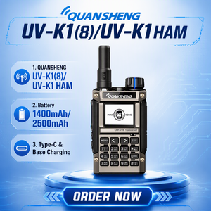 Radio Walkie Talkie QUANSHENG UV-K1(8) de 5W de Potencia, Ligero y Económico, con Función de Medidor de Frecuencia y Programación Tipo-C - Product Image 5