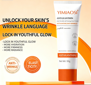 Crème pour le visage à l'astaxanthine, anti-rides, raffermissante, hydratante, soin de la peau, OEM ODM 50g - Product Image 2