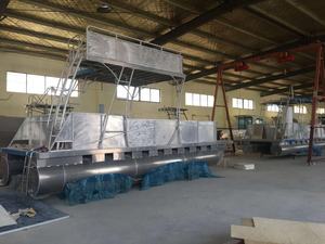 Approvisionnement d'usine 23ft bateau ponton en aluminium avec fauteuil roulant - Product Image 6