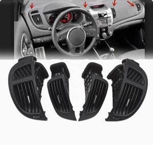 Rejilla de Ventilación del Aire Acondicionado para el Interior del Coche, Salida de Aire Acondicionado para Kia Forte Cerato Koup 2008 2009 2010 2011 2012 <span class=keywords><strong>2013</strong></span> 2014 2015 - Product Image 3