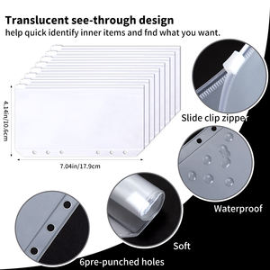 Agenda/Organizer in Pelle/PVC Wenshun con Pagine Stampate, Rilegatura a Fogli Mobili, 96 Pagine per Ufficio e Uso Aziendale, Idea Regalo - Product Image 6