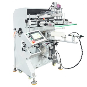 Machine d'impression sérigraphique semi-automatique à positionnement automatique pour bouteilles avec écran tactile – Offre Spéciale - Product Image 5