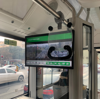 OSK 12V/24V 21.5 pouces Android Bus écran de publicité 3G/4G/WIFI affichage numérique Bus TV Bus moniteur lcd