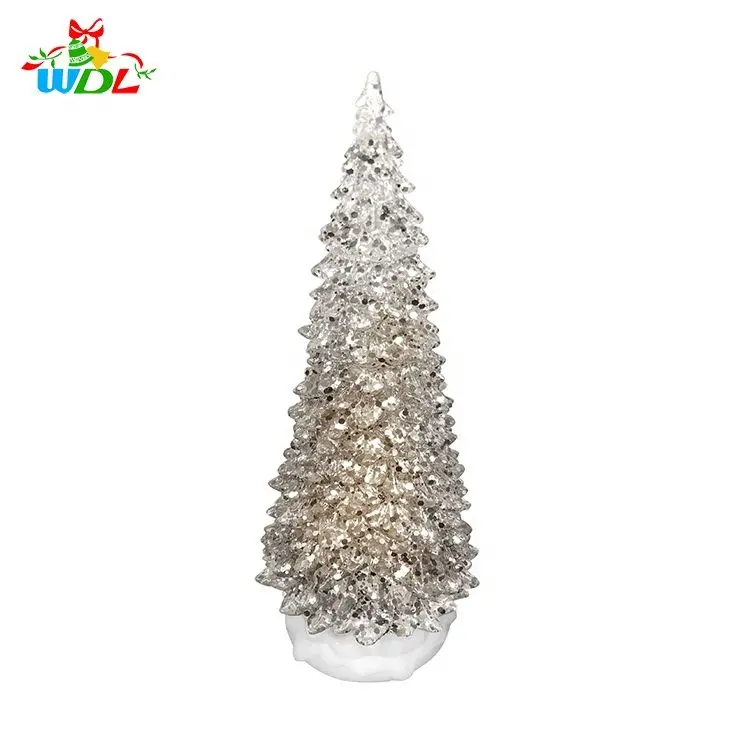 Smart Model Led Decoration Silver Christmas Tree