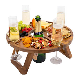 Mesa plegable portátil de diseño moderno, pequeño escritorio para exteriores con bolsa de viaje, picnics en la playa, Camping, cocina, uso hecho de plástico duradero - Product Image 4