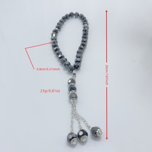 <strong>Healing</strong> Heart Beads <strong>Crystal</strong> <strong>Bracelet</strong> <strong>Crystal</strong> Divine Symbols Talisman Activate Rosary Beads Meditation Bangle Prayer <strong>Bracelet</strong> - Product Image 2