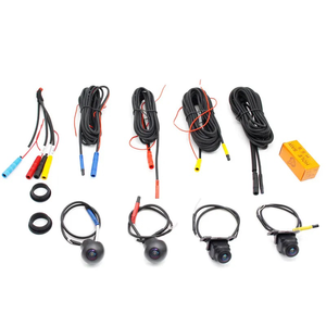 Araba seti AHD 1080P 3d 360 görüş sistemi panoramik görünüm park kamerası - Product Image 3