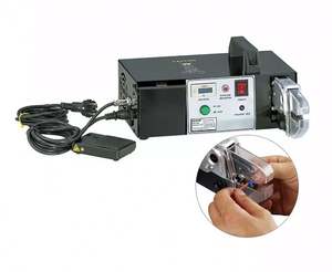 Máquina prensadora de terminales eléctrica semiautomática para equipo de crimpadora de férula aislada - Product Image 1