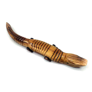 HOYE <strong>CRAFTS</strong> Wooden <strong>Model</strong> Toy Craft Simulation Crocodile Wooden Crocodile <strong>Model</strong> 30Cm to 60Cm - Product Image 2