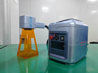 Machine de marquage laser à fibre portable 20W pour carrosserie métallique, marquage ultra-fin, impression de logo, gravure