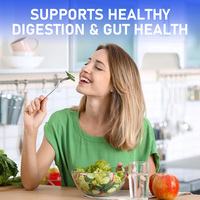 Cápsulas de Vinagre de Sidra de Manzana de Alta Potencia con Polvo de Vinagre de Sidra de Manzana, Promueven la Salud Digestiva, Apoyan la Salud Intestinal