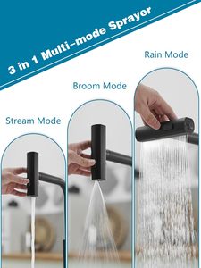 Одноручный кухонный кран из нержавеющей стали - Product Image 3