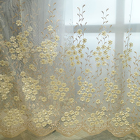 Rideau de broderie de luxe pour salon, vente en gros, œillets de luxe occultants, rideaux de salon sur mesure.