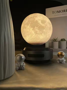 Xoay nâng mặt trăng đèn bay lên ABS nổi bảng đèn cho trang trí nội thất quà tặng độc đáo <span class=keywords><strong>Plug</strong></span>-in cung cấp điện cho phòng khách - Product Image 6