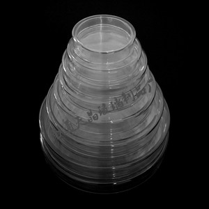 Boîtes de Pétri en verre May Day 60, 75, 100 mm avec couvercles scellés pour usage en laboratoire - Product Image 2