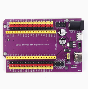 MLK ESP32S 38-polige lila Erweiterungs karte, Iot-Entwicklung <span class=keywords><strong>NodeMCU</strong></span>-32SLuaWifi serielle Schnitts telle - Product Image 3