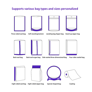 Sellado térmico personalizado troquelado Stand up bolsa de calidad alimentaria Mylar bolsa Snack <span class=keywords><strong>Chips</strong></span> bolsas de plástico de calidad alimentaria - Product Image 4